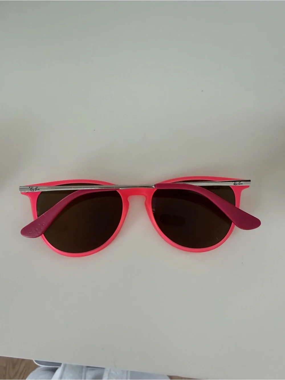 Ray-Ban Kids Pink Frame with Pink Mirrored Lenses